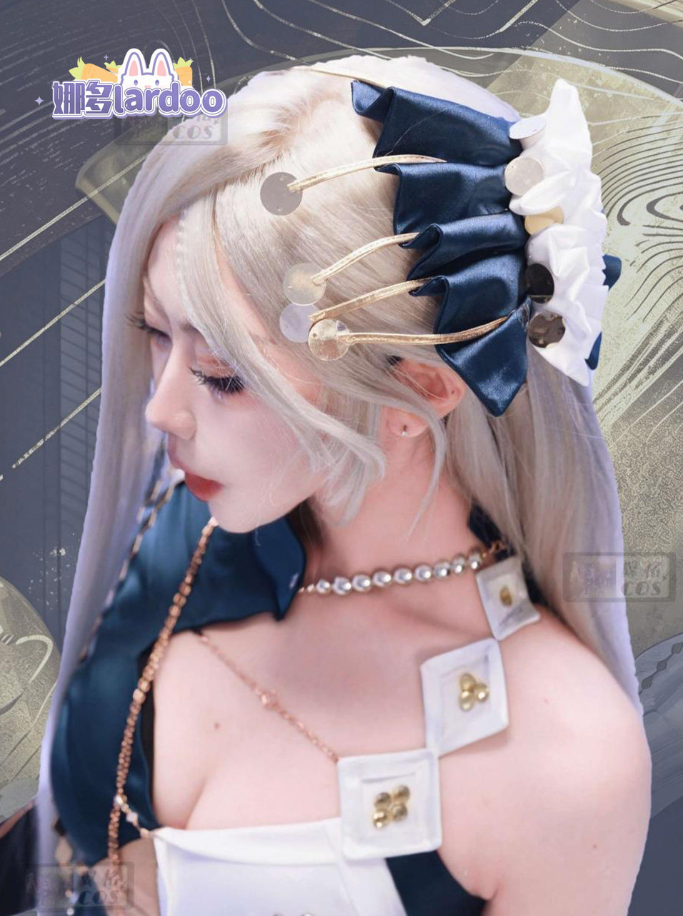 Party Games For Christmas - Kostium Cosplay Game Reverse:1999 Lorentz Butterfly,